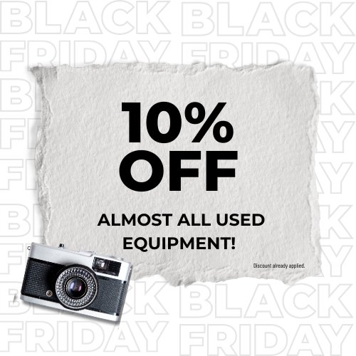 10% OFF almost ALL used equipment - discount already applied.